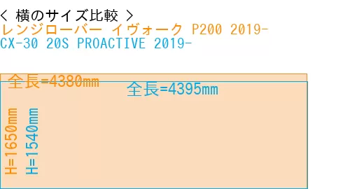 #レンジローバー イヴォーク P200 2019- + CX-30 20S PROACTIVE 2019-